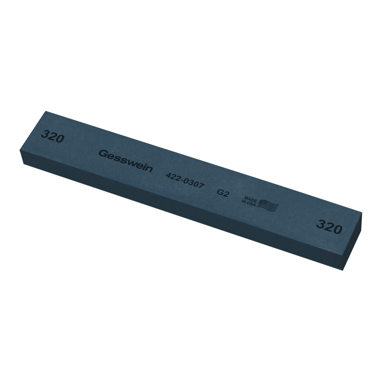 Gesswein® G2 Stones - 1" x 1/2" x 6", 320 Grit (Pkg. of 6)
