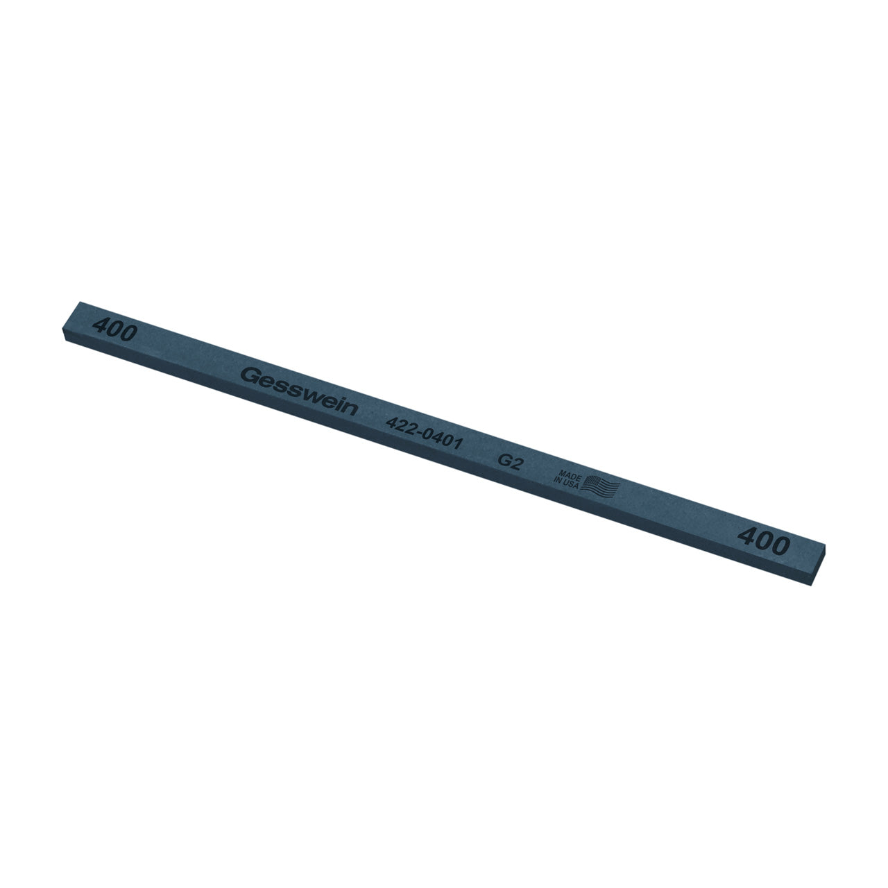 Gesswein® G2 Stones - 1/4" x 1/8" x 6", 400 Grit (Pkg. of 12)