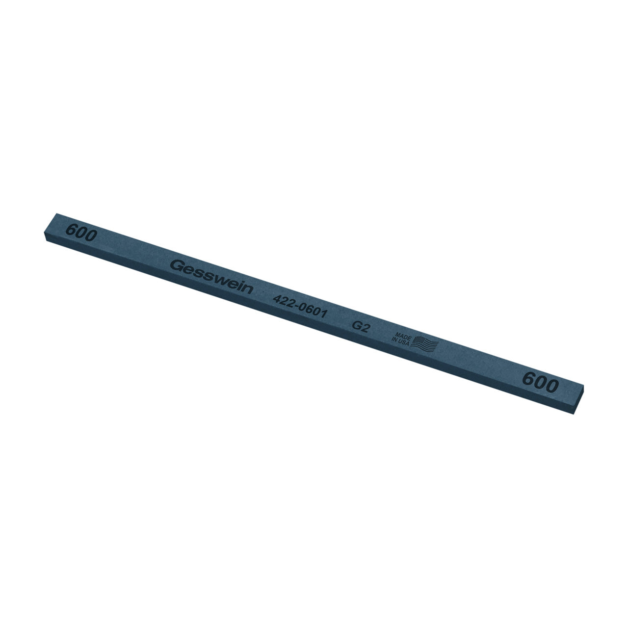 Gesswein® G2 Stones - 1/4" x 1/8" x 6", 600 Grit (Pkg. of 12)
