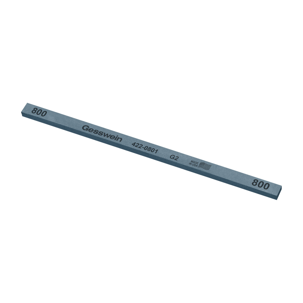 Gesswein® G2 Stones - 1/4" x 1/8" x 6", 800 Grit (Pkg. of 12)