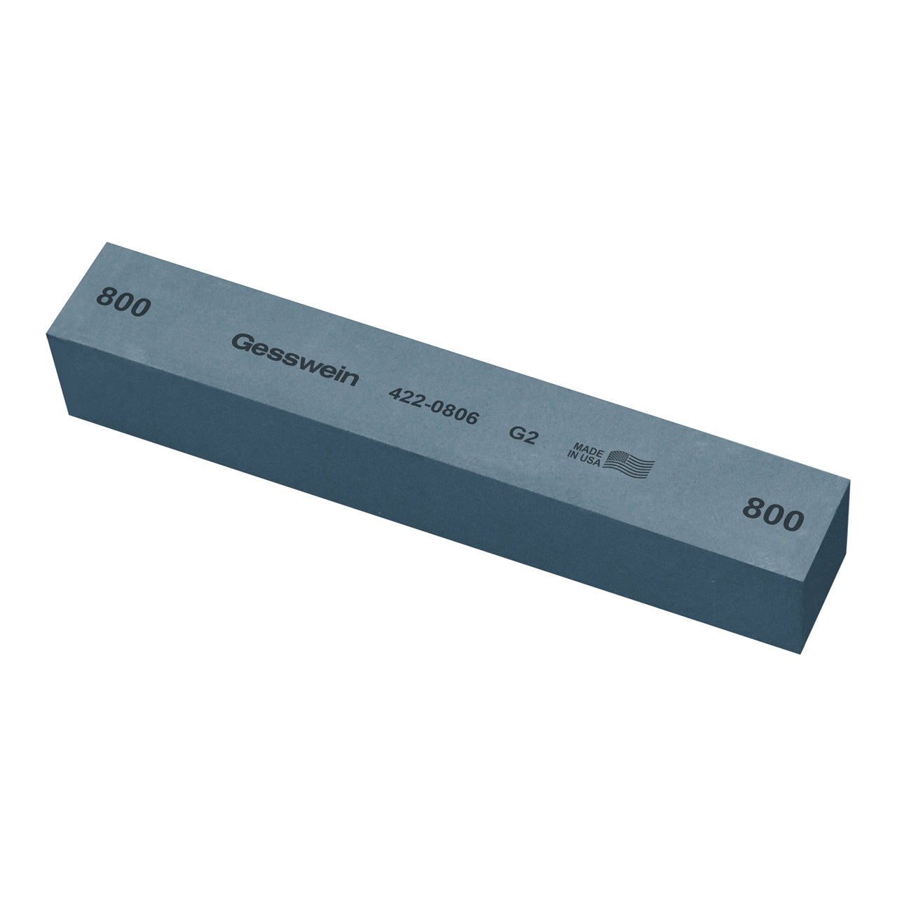 Gesswein® G2 Stones - 1" x 1" x 6", 800 Grit (Pkg. of 6)