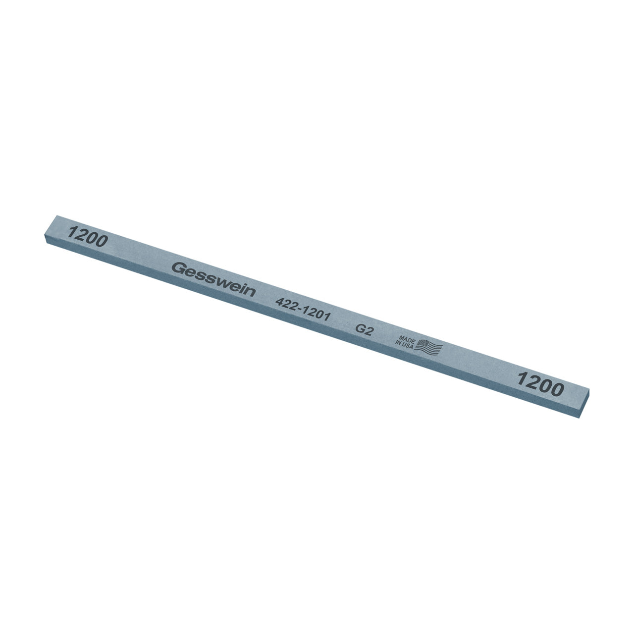 Gesswein® G2 Stones - 1/4" x 1/8" x 6", 1200 Grit (Pkg. of 12)