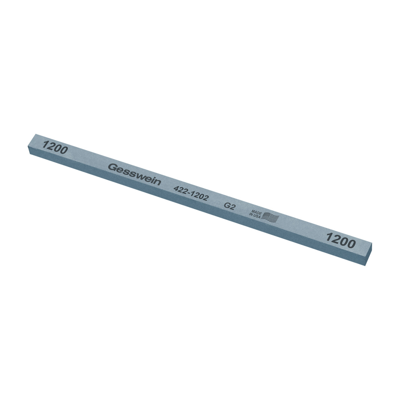 Gesswein® G2 Stones - 1/4" x 1/4" x 6", 1200 Grit (Pkg. of 12)