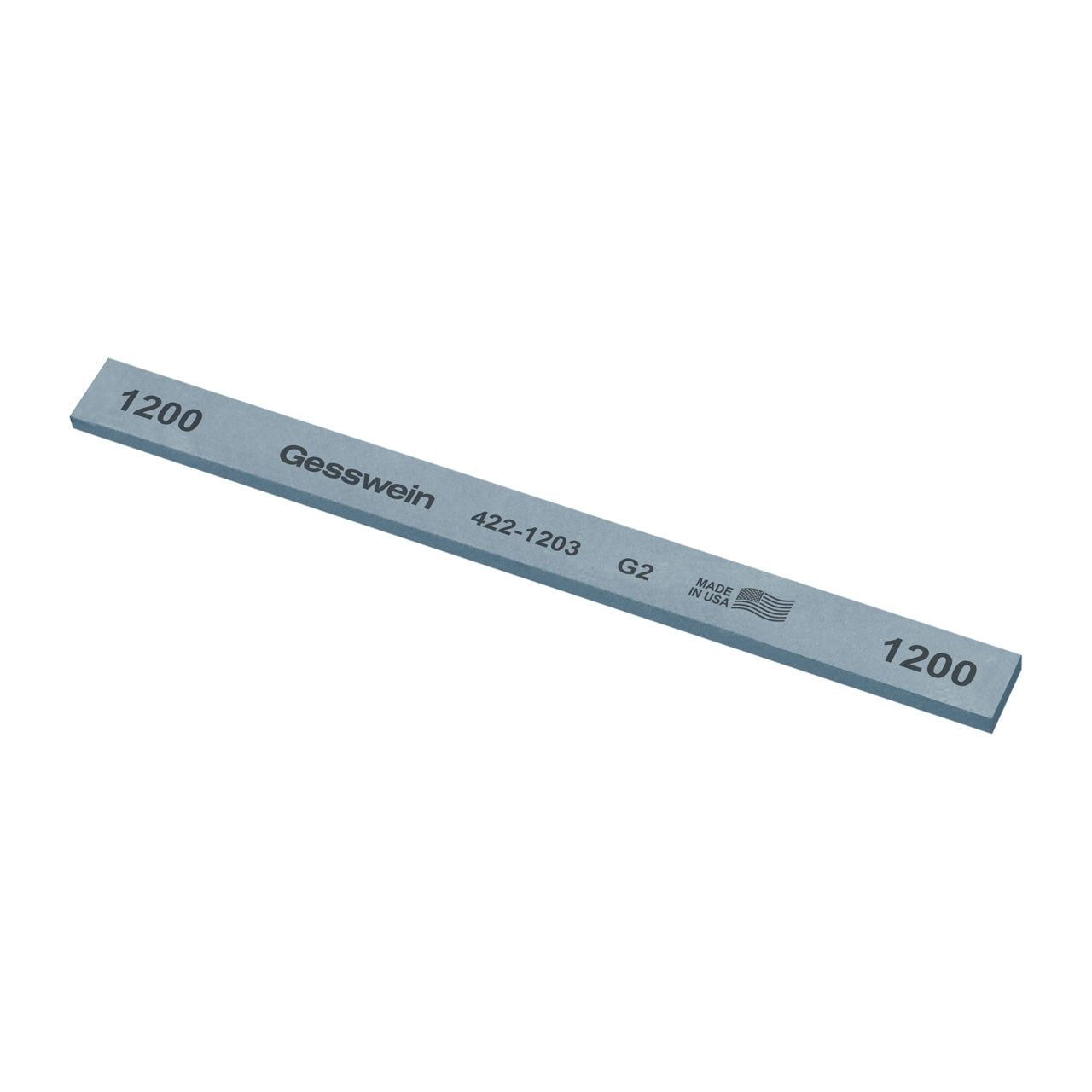 Gesswein® G2 Stones - 1/2" x 1/8" x 6", 1200 Grit (Pkg. of 12)