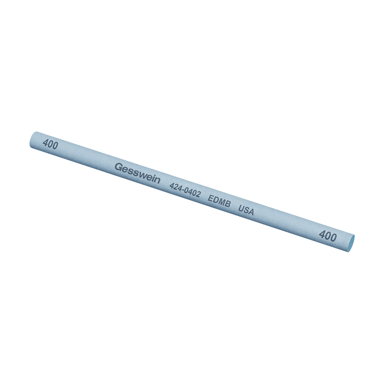 Gesswein® EDM Blue Stones - 1/4" x 6" Round, 400 Grit (Pkg. of 6)