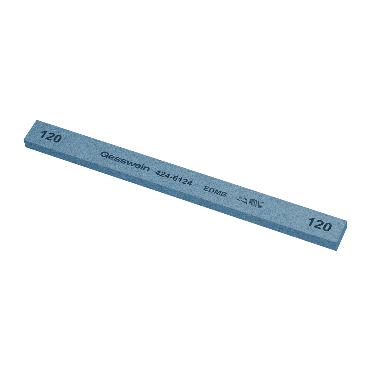 Gesswein® EDM Blue Stones - 1/2" x 1/4" x 6", 120 Grit (Pkg. of 12)