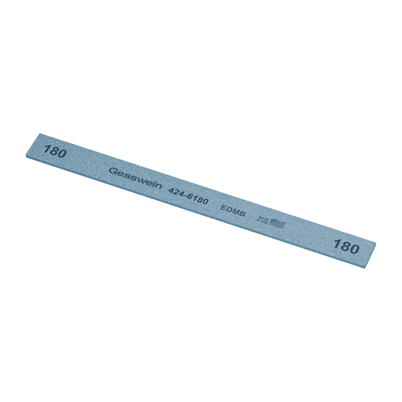 Gesswein® EDM Blue Stones - 1/2" x 1/16" x 6", 180 Grit (Pkg. of 12)
