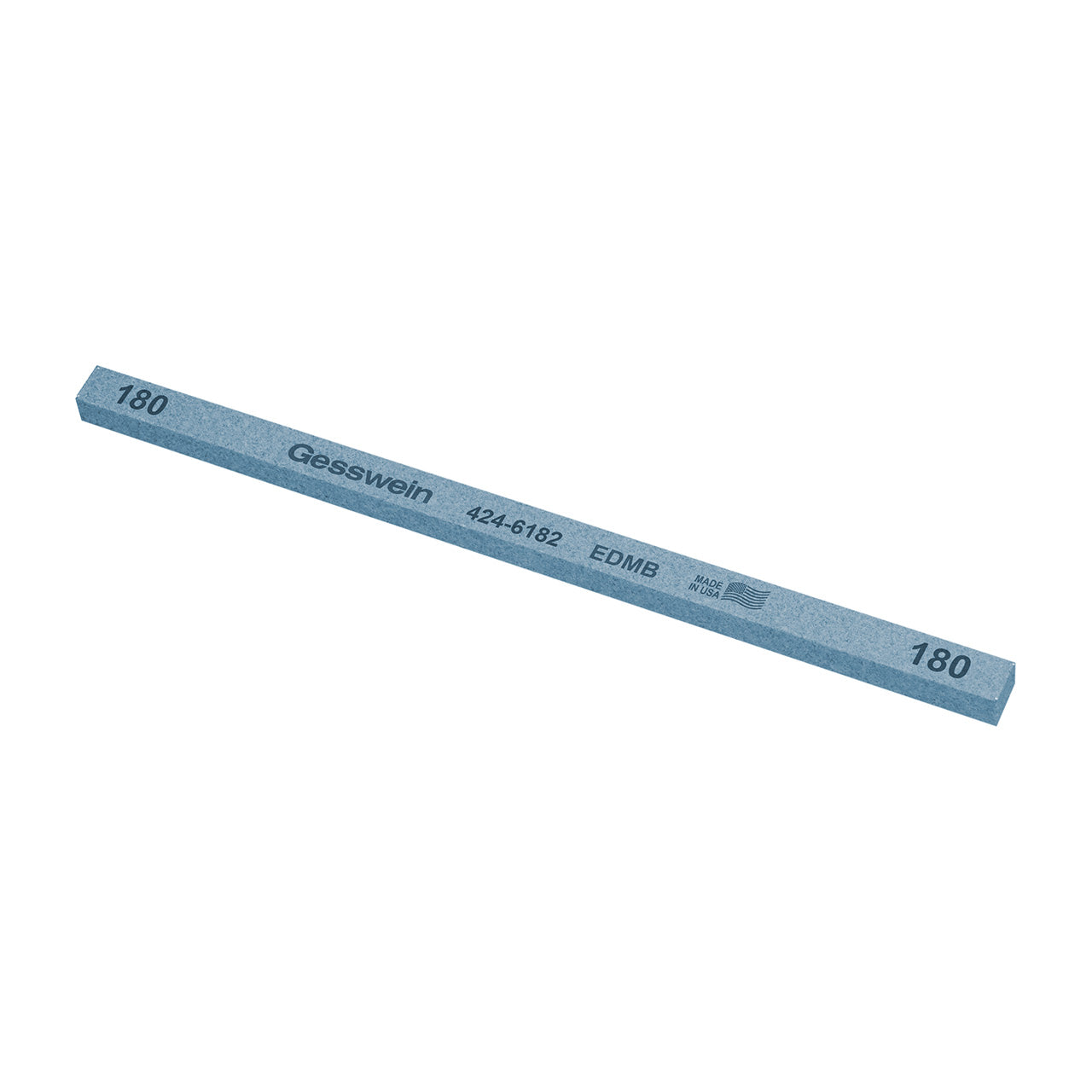 Gesswein® EDM Blue Stones - 1/4" x 1/4" x 6", 180 Grit (Pkg. of 12)