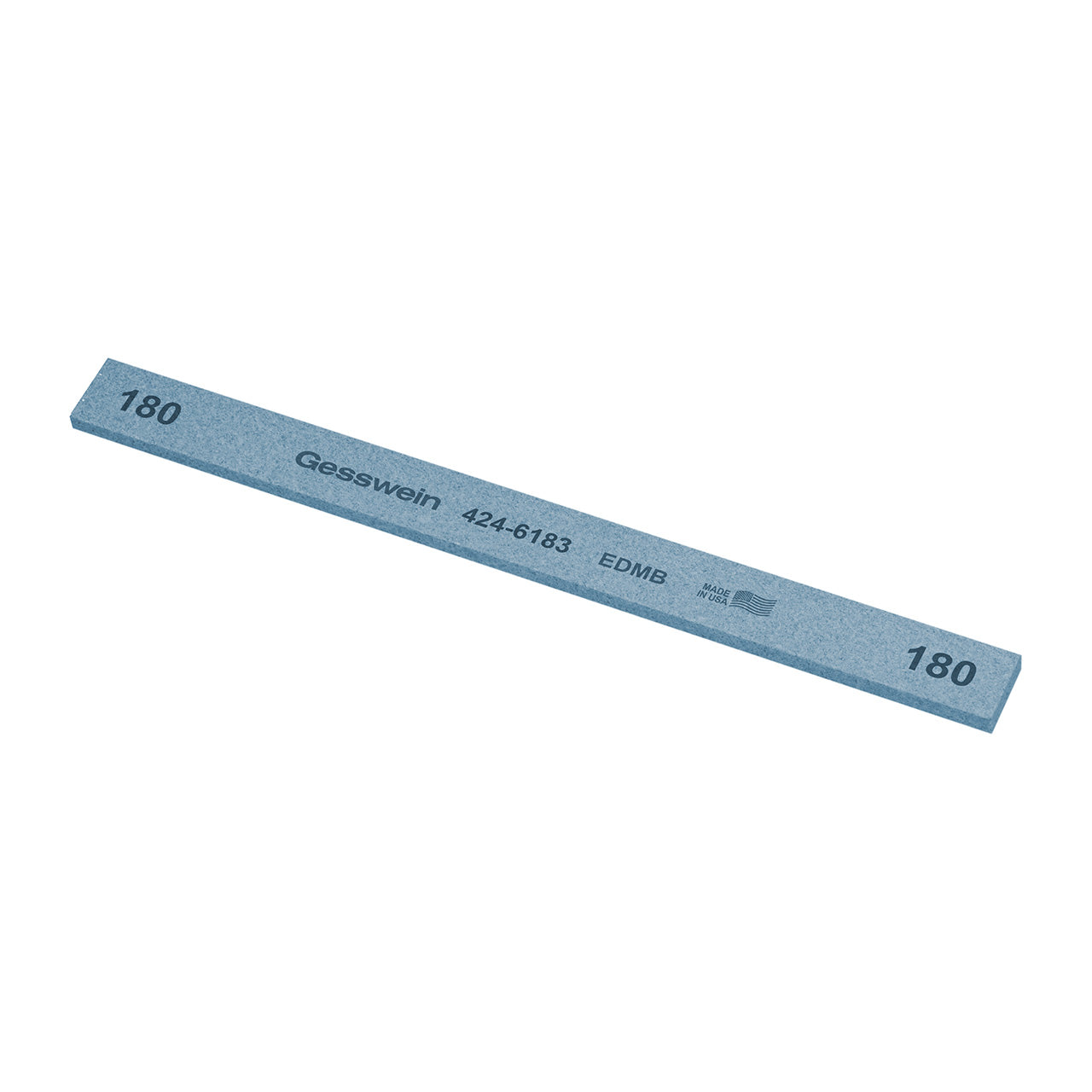 Gesswein® EDM Blue Stones - 1/2" x 1/8" x 6", 180 Grit (Pkg. of 12)