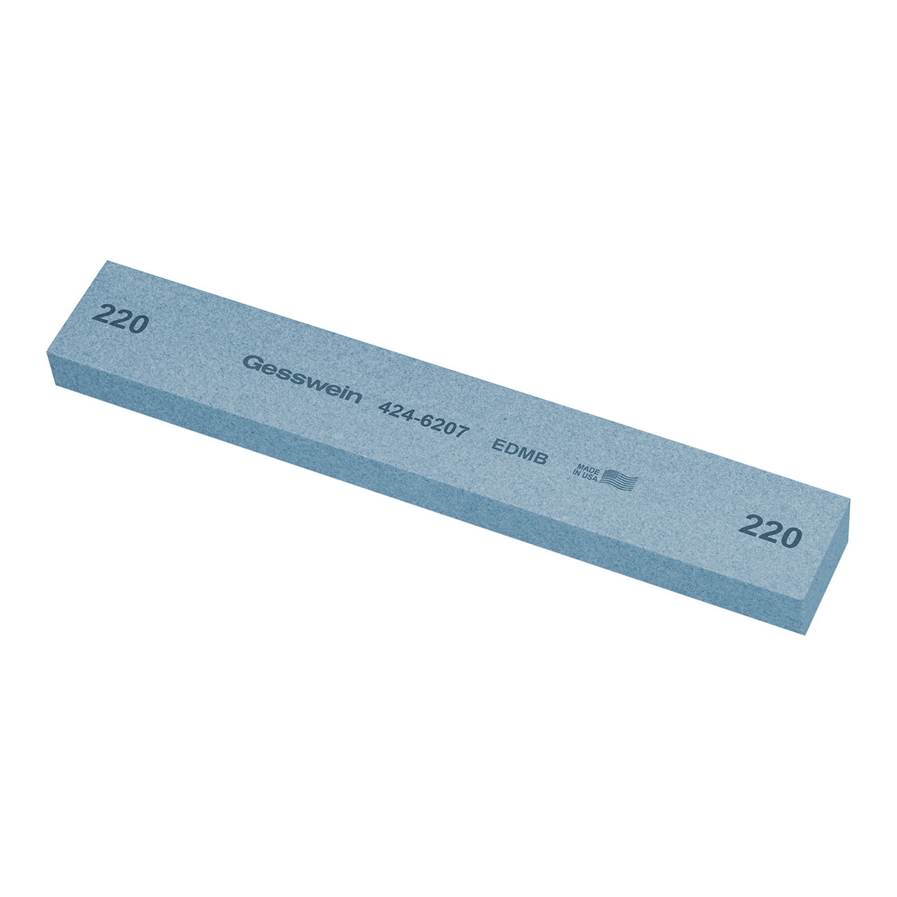 Gesswein® EDM Blue Stones - 1" x 1/2" x 6", 220 Grit (Pkg. of 6)