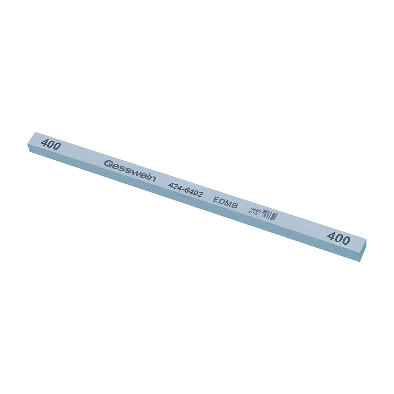 Gesswein® EDM Blue Stones - 1/4" x 1/4" x 6", 400 Grit (Pkg. of 12)