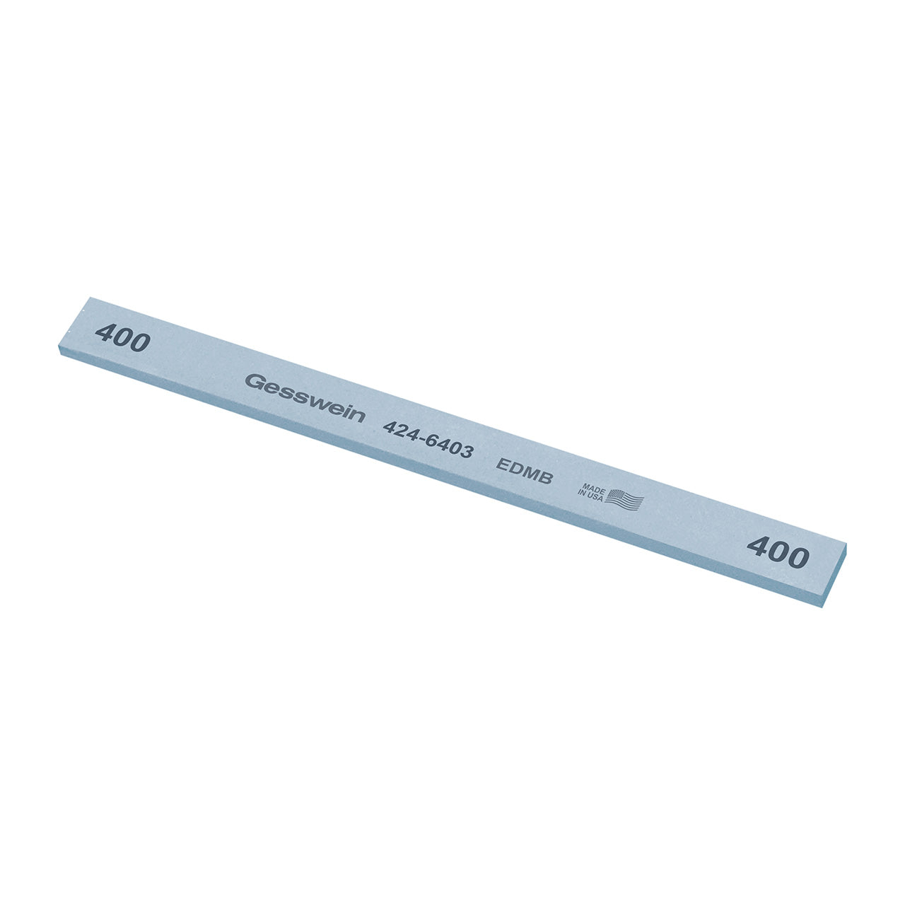 Gesswein® EDM Blue Stones - 1/2" x 1/8" x 6", 400 Grit (Pkg. of 12)