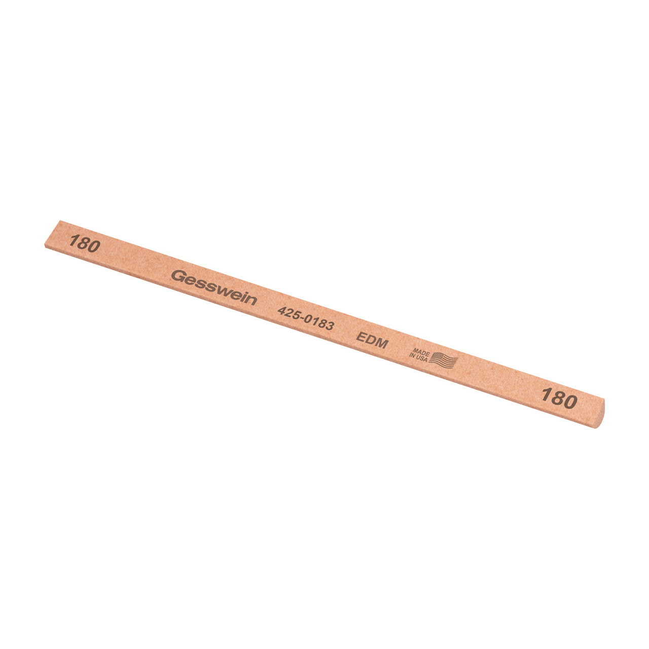 Gesswein® EDM Stones - 1/4" x 6" Hybrid, 180 Grit (Pkg. of 12)