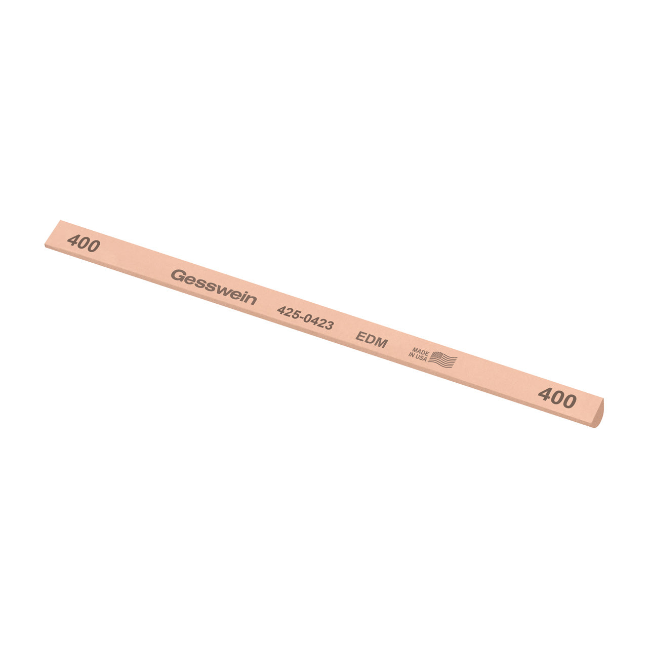Gesswein® EDM Stones - 1/4" x 6" Hybrid, 400 Grit (Pkg. of 12)