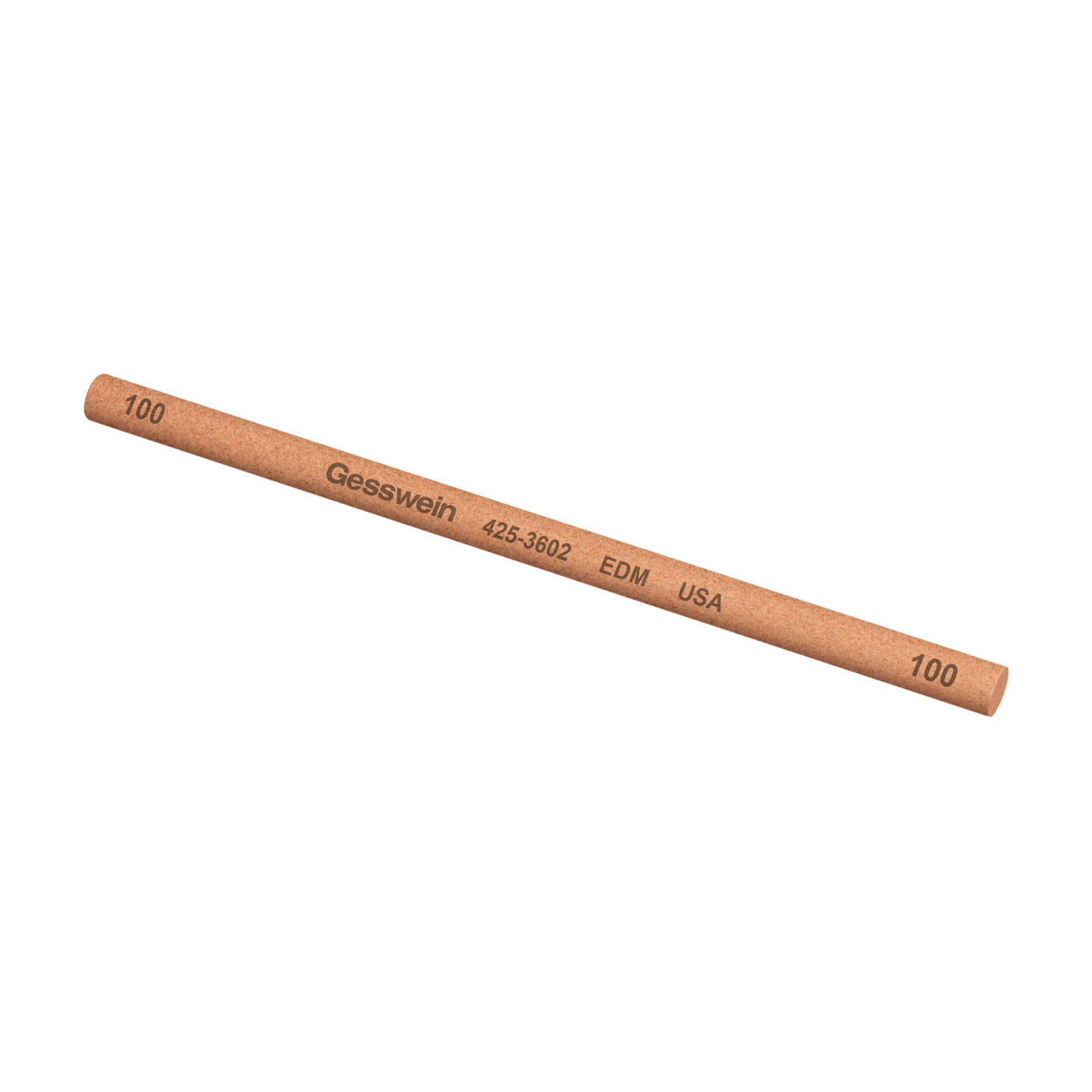 Gesswein® EDM Stones - 1/4" x 6", Round, 100 Grit (Pkg. of 6)