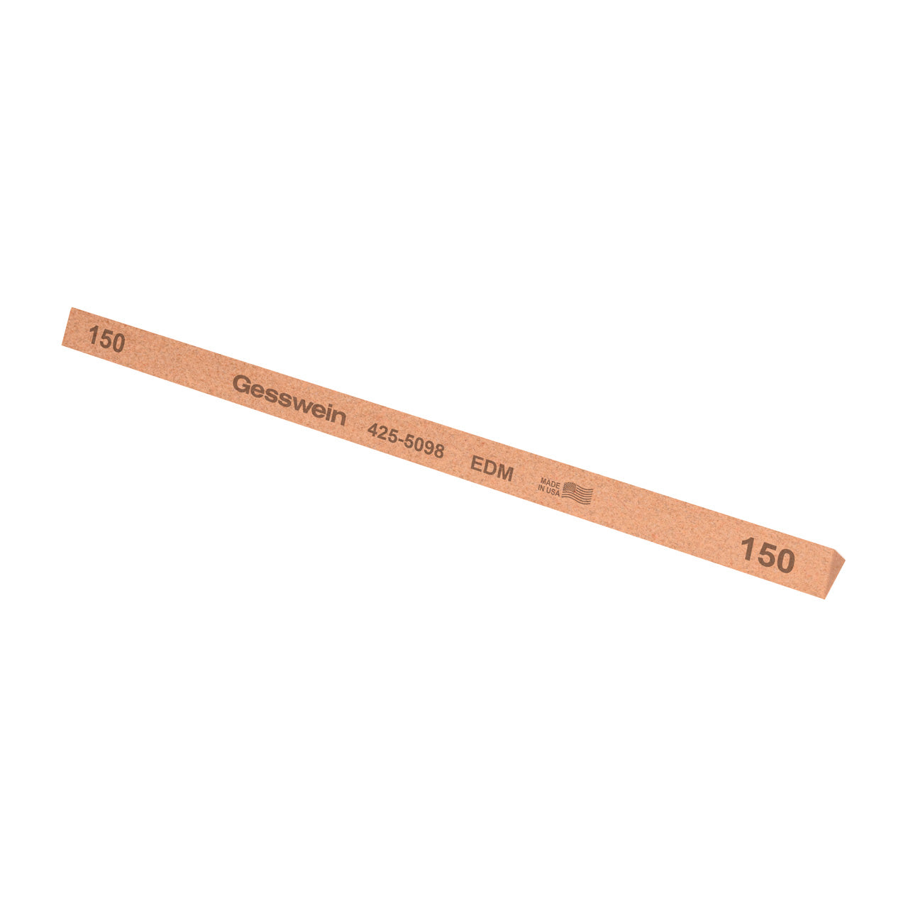 Gesswein® EDM Stones - 3/8" x 6", Triangle, 150 Grit (Pkg. of 12)