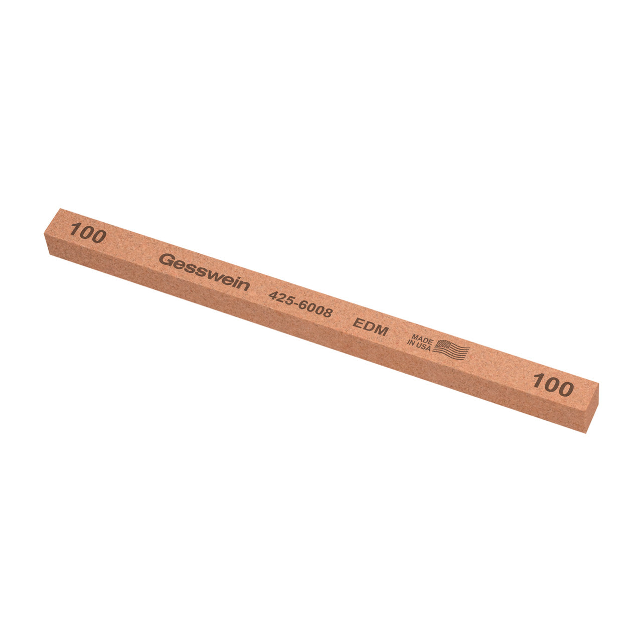Gesswein® EDM Stones - 3/8" x 3/8" x 6", 100 Grit (Pkg. of 12)