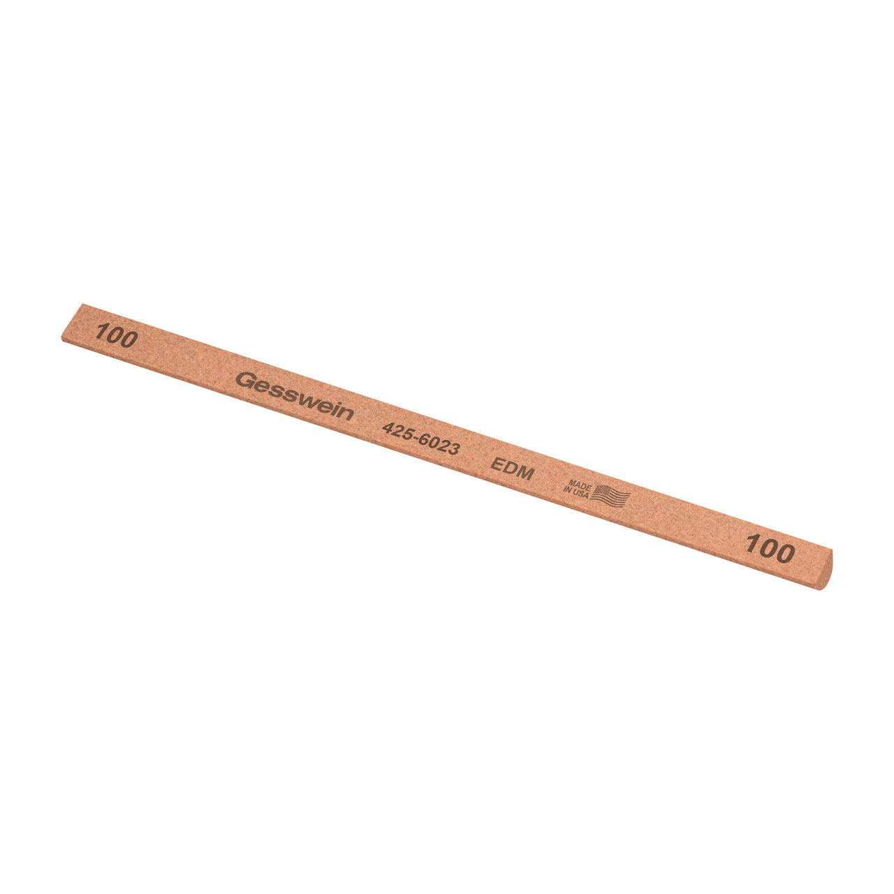 Gesswein® EDM Stones - 1/4" x 6", Hybrid, 100 Grit (Pkg. of 12)