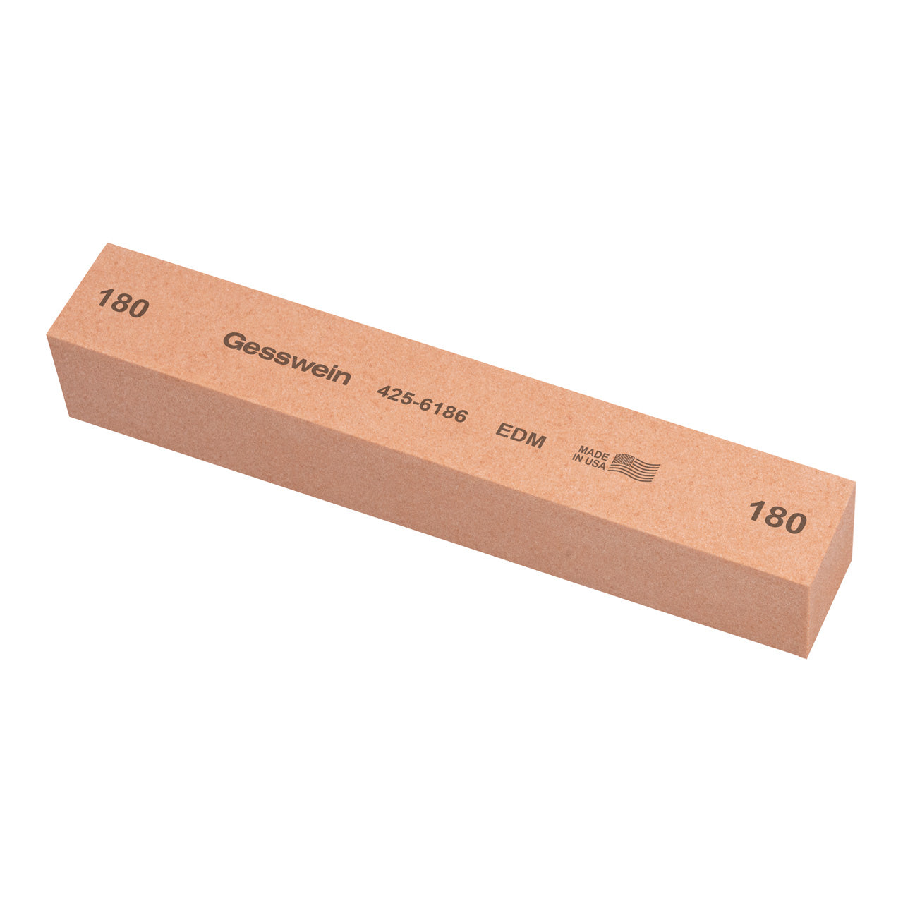 Gesswein® EDM Stones - 1" x 1" x 6", 180 Grit (Pkg. of 6)