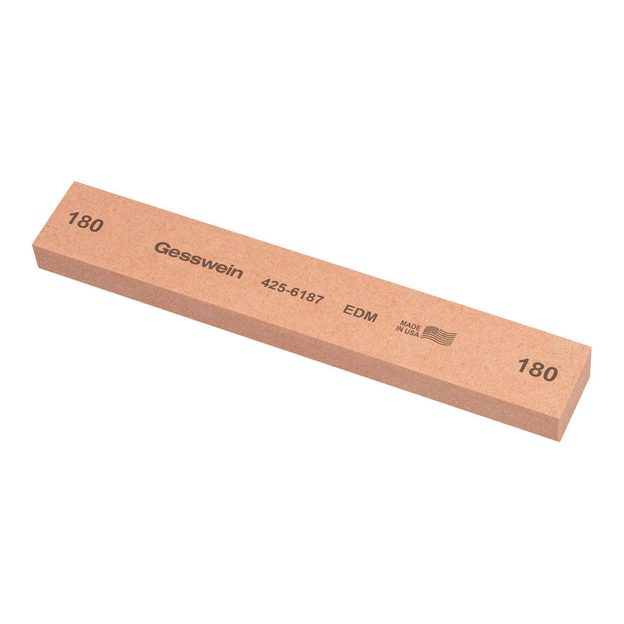 Gesswein® EDM Stones - 1" x 1/2" x 6", 180 Grit (Pkg. of 6)