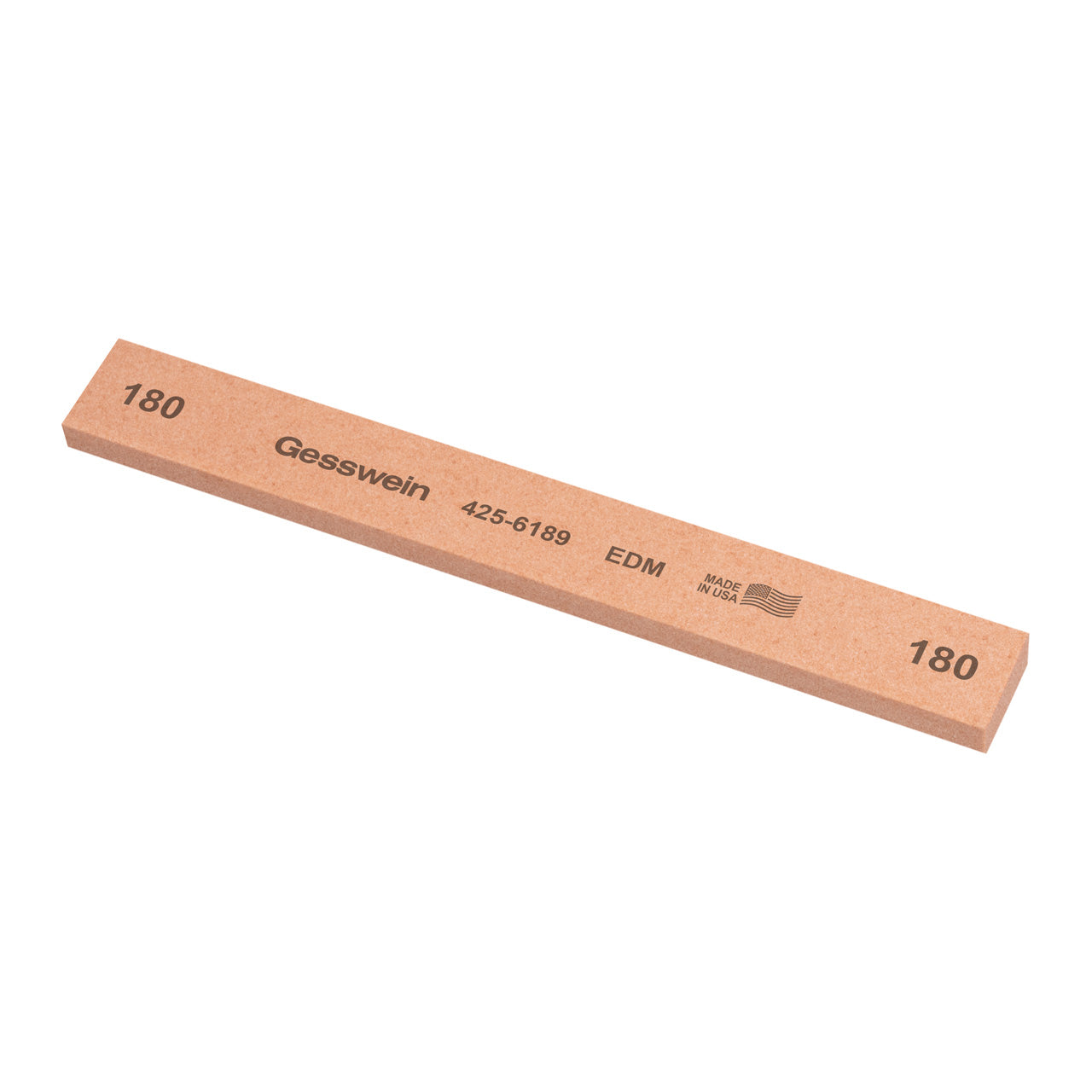 Gesswein® EDM Stones - 3/4" x 1/4" x 6", 180 Grit (Pkg. of 6)