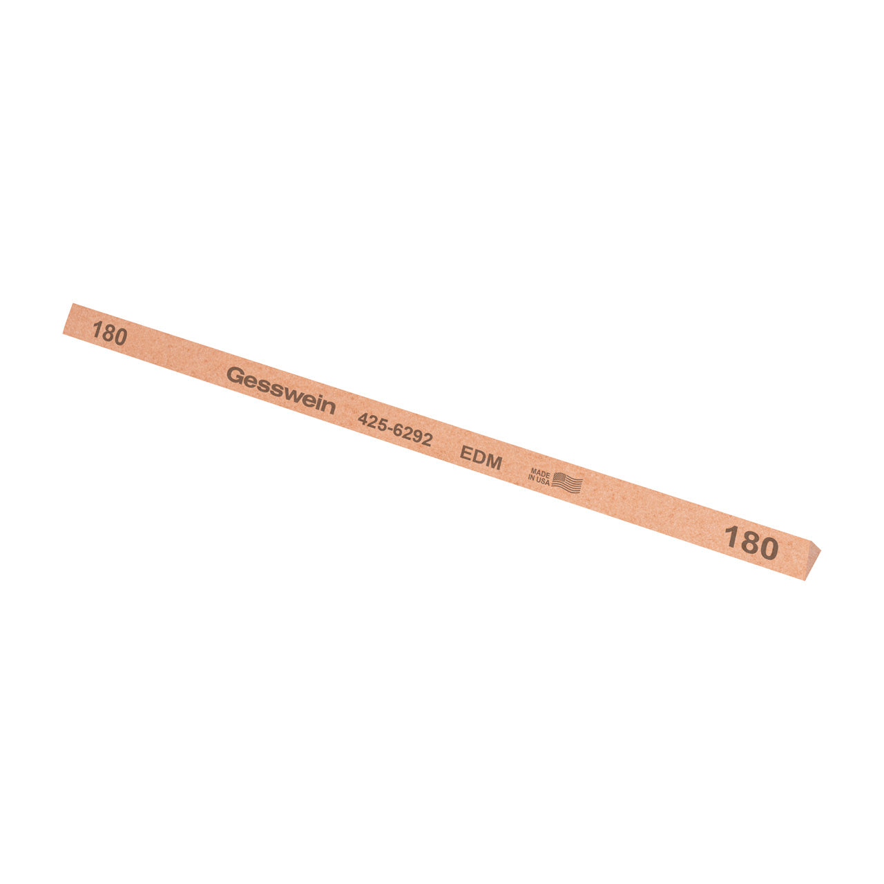 Gesswein® EDM Stones - 1/4" x 6" Triangle, 180 Grit (Pkg. of 12)