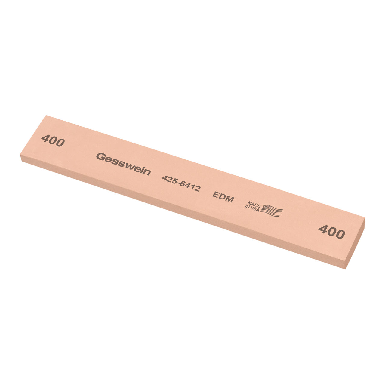 Gesswein® EDM Stones - 1" x 1/4" x 6", 400 Grit (Pkg. of 6)