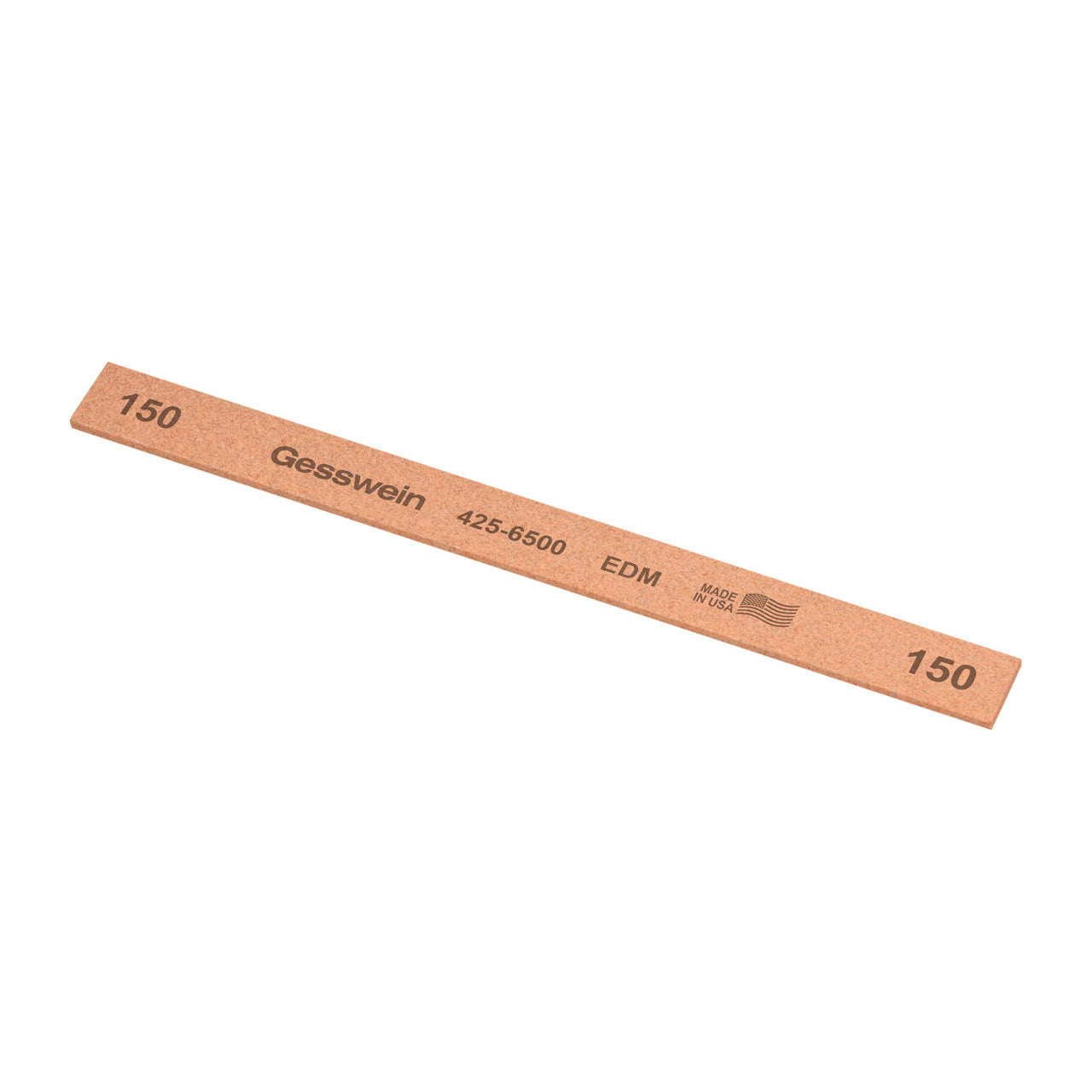 Gesswein® EDM Stones - 1/2" x 1/16" x 6", 150 Grit (Pkg. of 12)