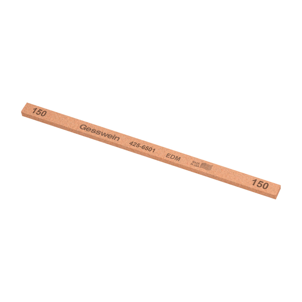 Gesswein® EDM Stones - 1/4" x 1/8" x 6", 150 Grit (Pkg. of 12)