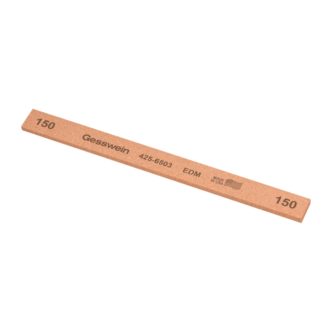 Gesswein® EDM Stones - 1/2" x 1/8" x 6", 150 Grit (Pkg. of 12)