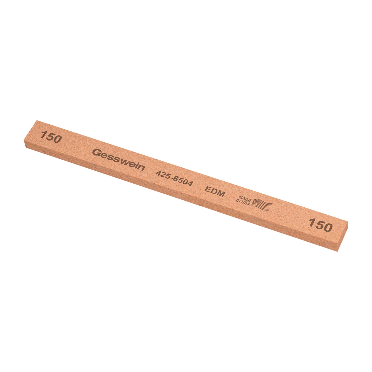 Gesswein® EDM Stones - 1/2" x 1/4" x 6", 150 Grit (Pkg. of 12)