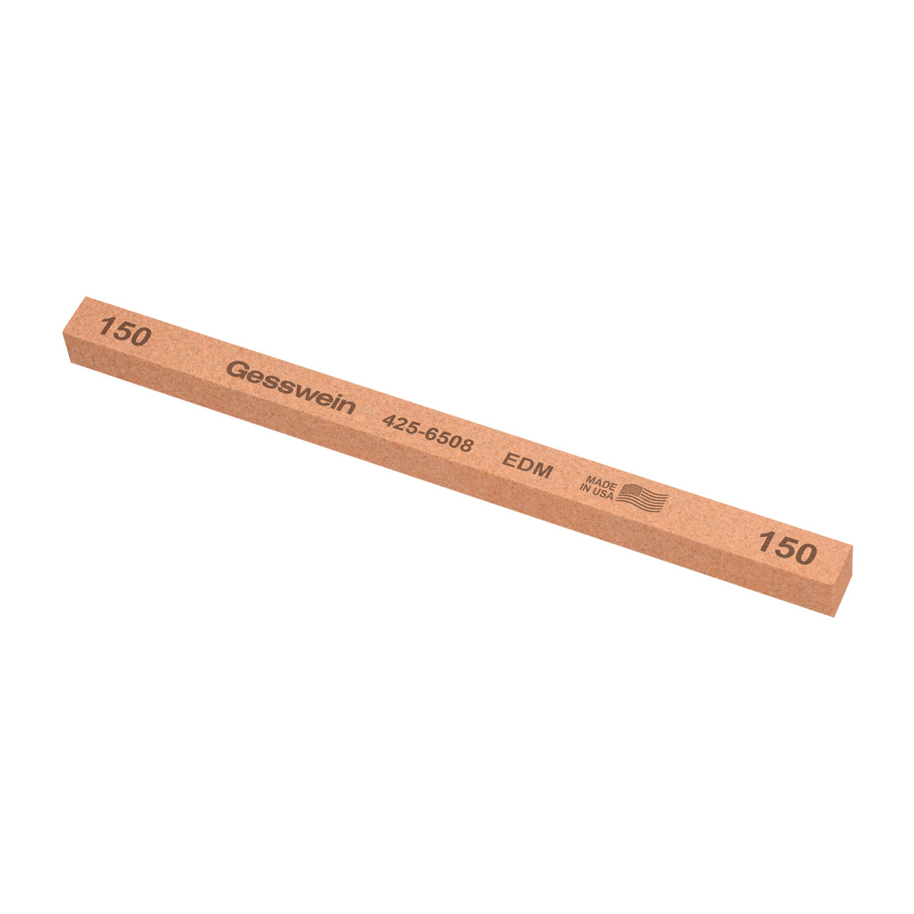 Gesswein® EDM Stones - 3/8" x 3/8" x 6", 150 Grit (Pkg. of 12)