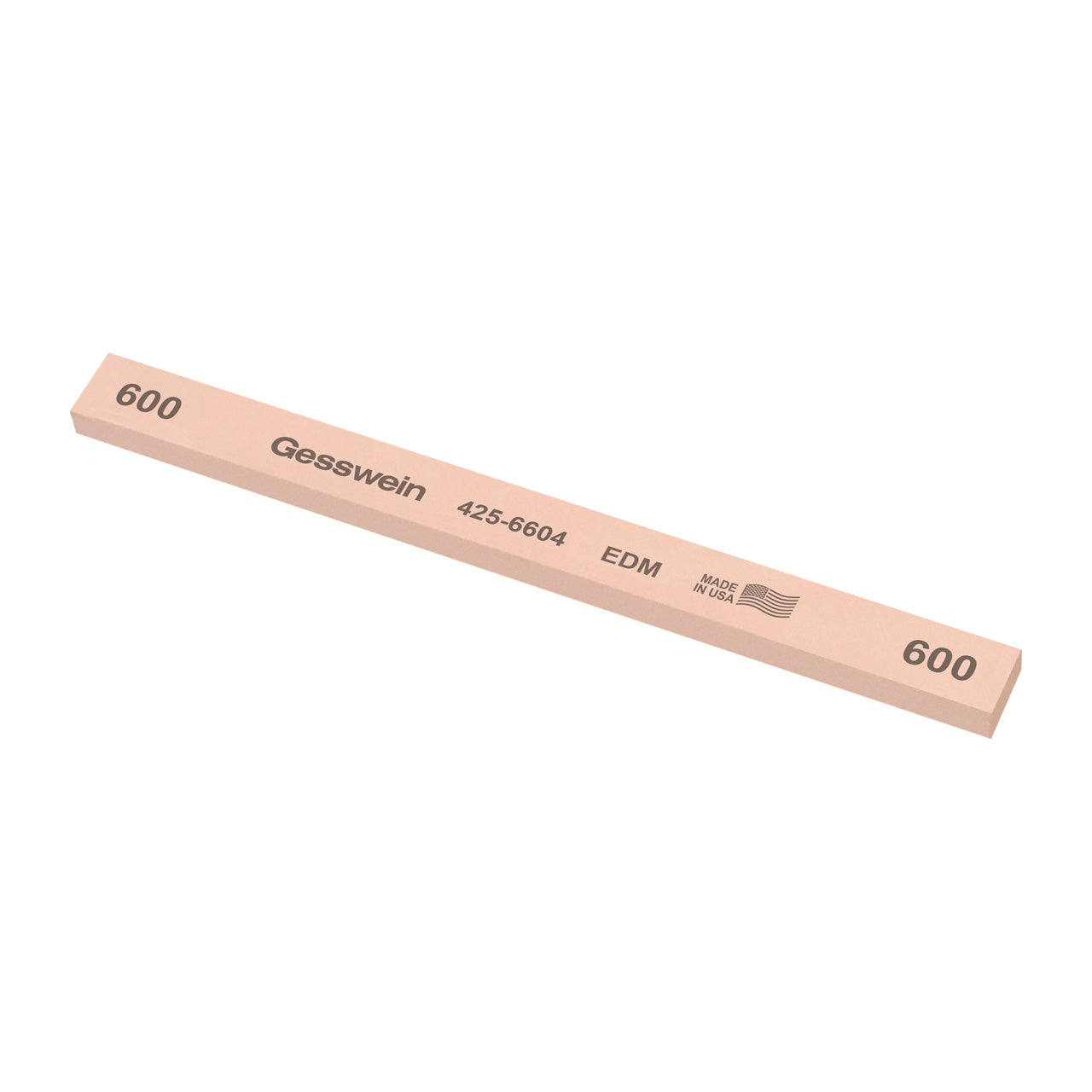 Gesswein® EDM Stones - 1/2" x 1/4" x 6", 600 Grit (Pkg. of 12)