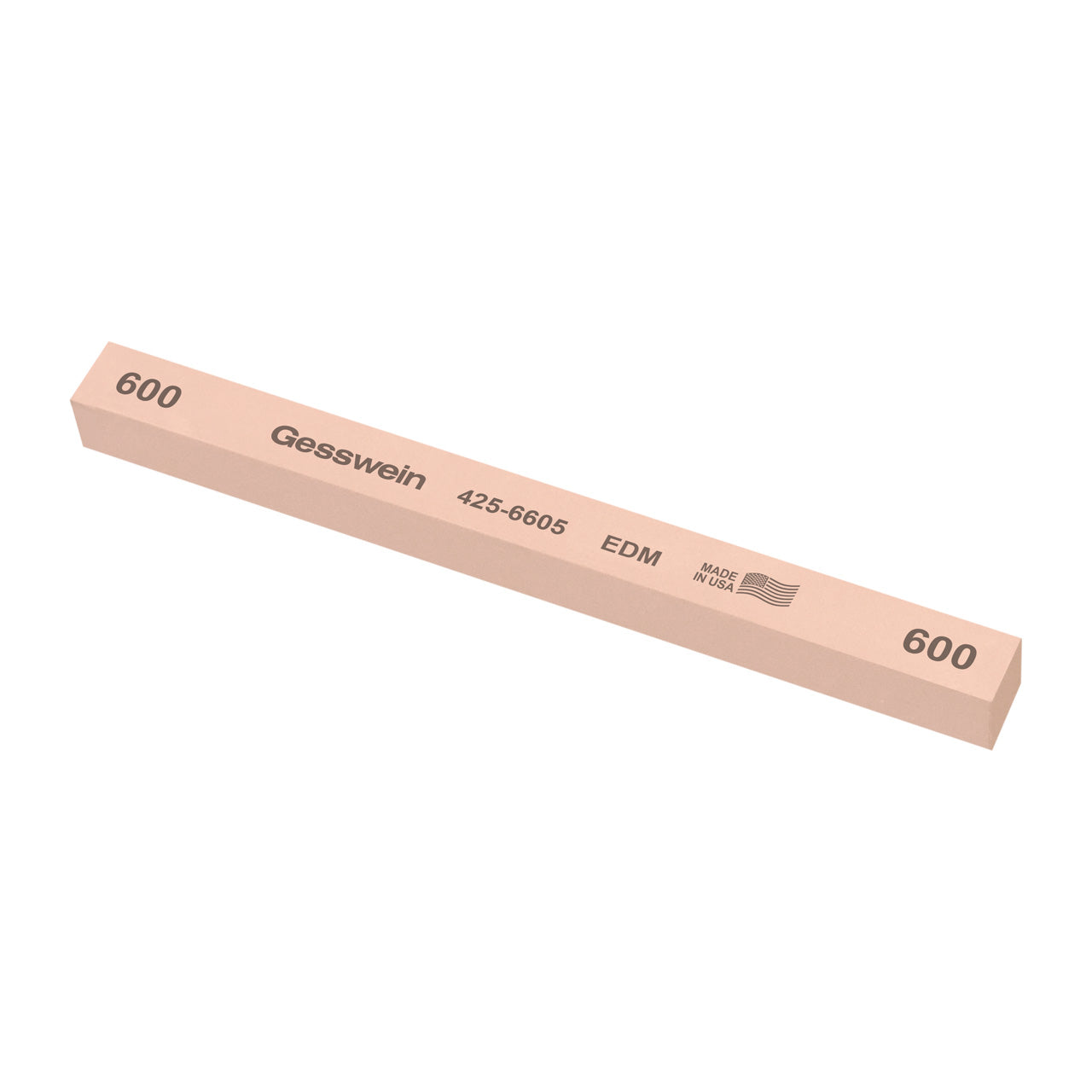 Gesswein® EDM Stones - 1/2" x 1/2" x 6", 600 Grit (Pkg. of 6)