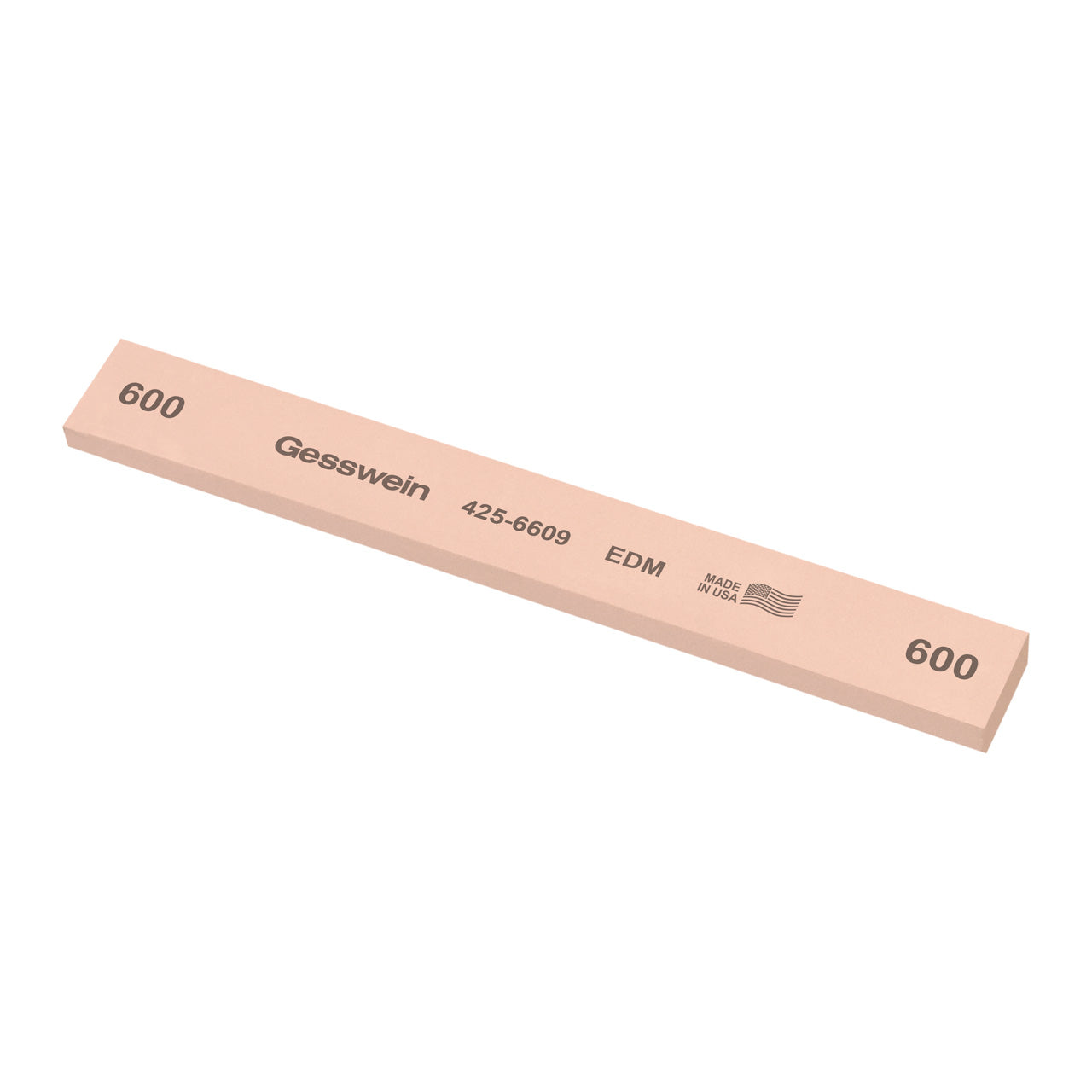 Gesswein® EDM Stones - 3/4" x 1/4" x 6", 600 Grit (Pkg. of 6)