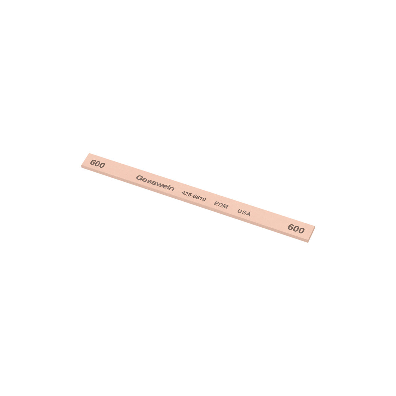 Gesswein® EDM Stones - 1/4" x 1/16" x 4", 600 Grit (Pkg. of 12)