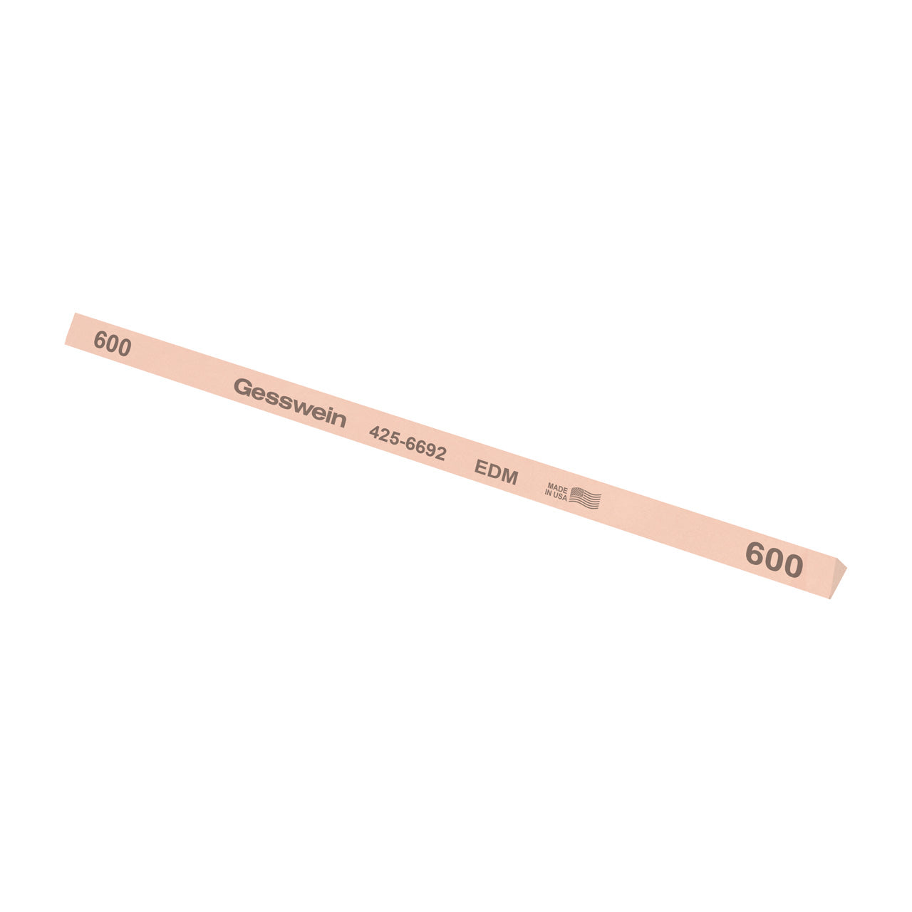 Gesswein® EDM Stones - 1/4" x 6" Triangle, 600 Grit (Pkg. of 12)