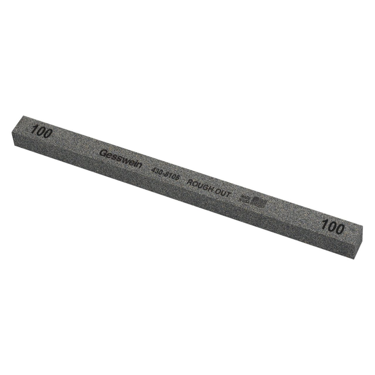 Gesswein® Rough Out Stones - 1/2" x 1/2" x 8", 100 Grit (Pkg. of 12)