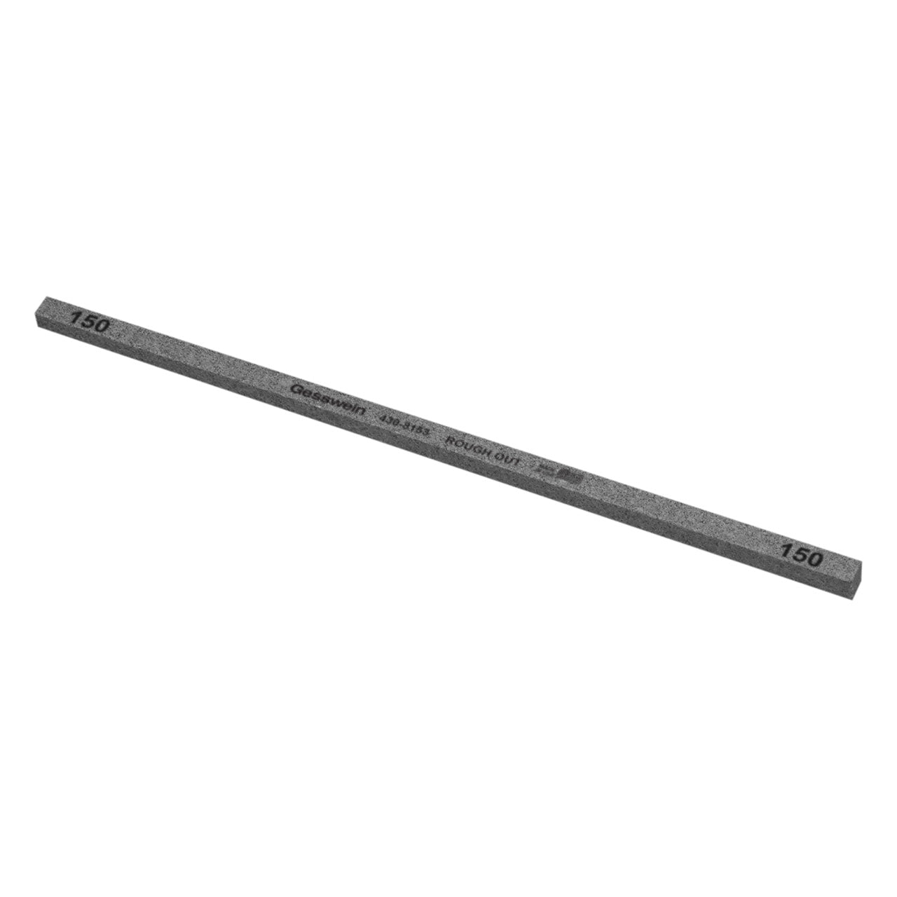 Gesswein® Rough Out Stones - 1/4" x 1/4" x 8", 150 Grit (Pkg. of 12)