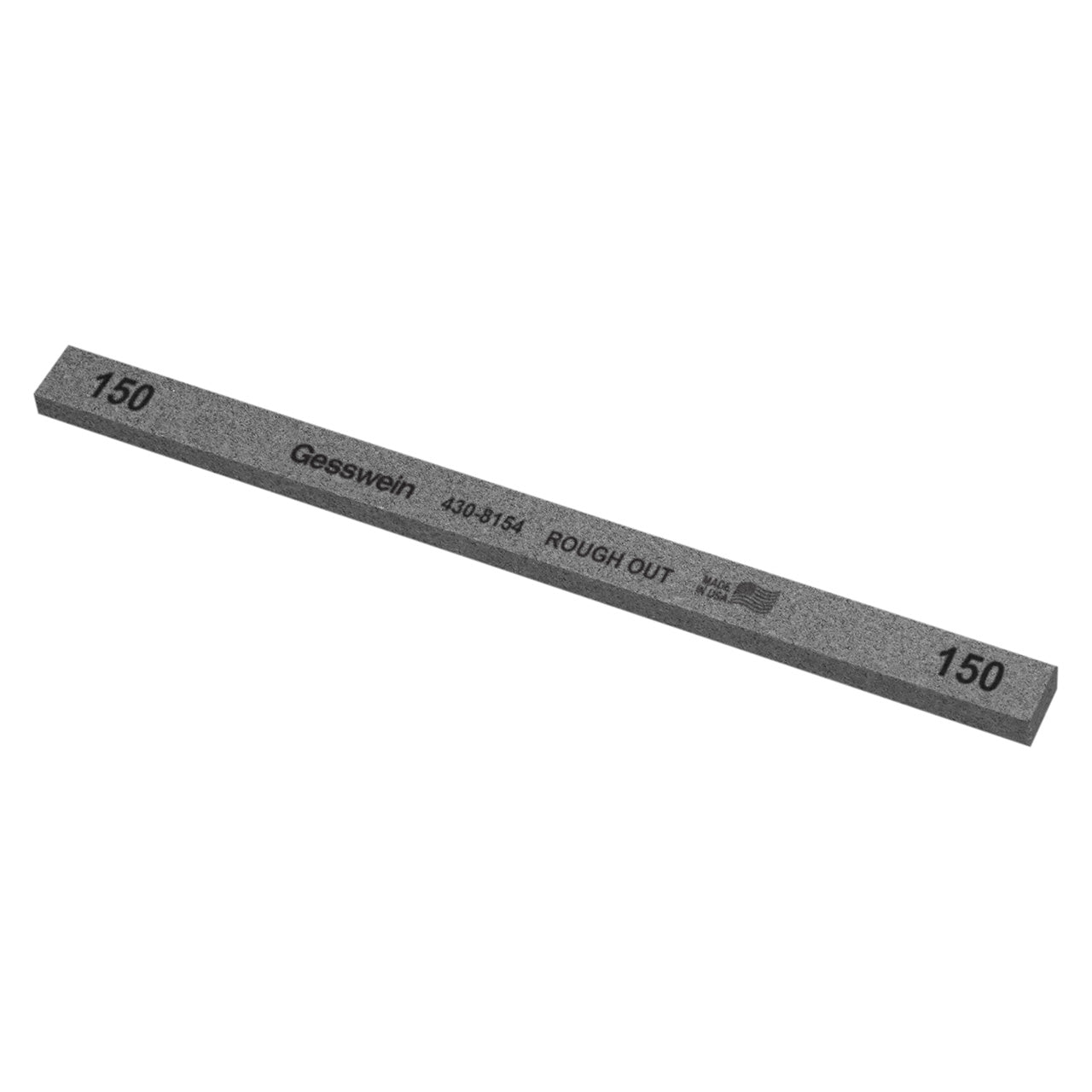 Gesswein® Rough Out Stones - 1/2" x 1/4" x 8", 150 Grit (Pkg. of 12)