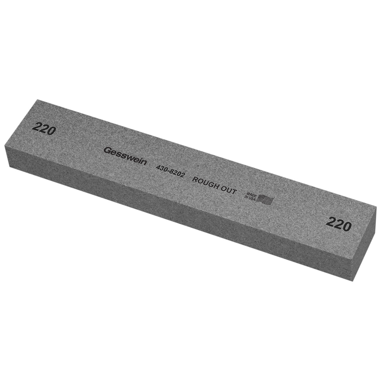 Gesswein® Rough Out Stones - 1-1/2" x 3/4" x 8", 220 Grit (Pkg. of 6)