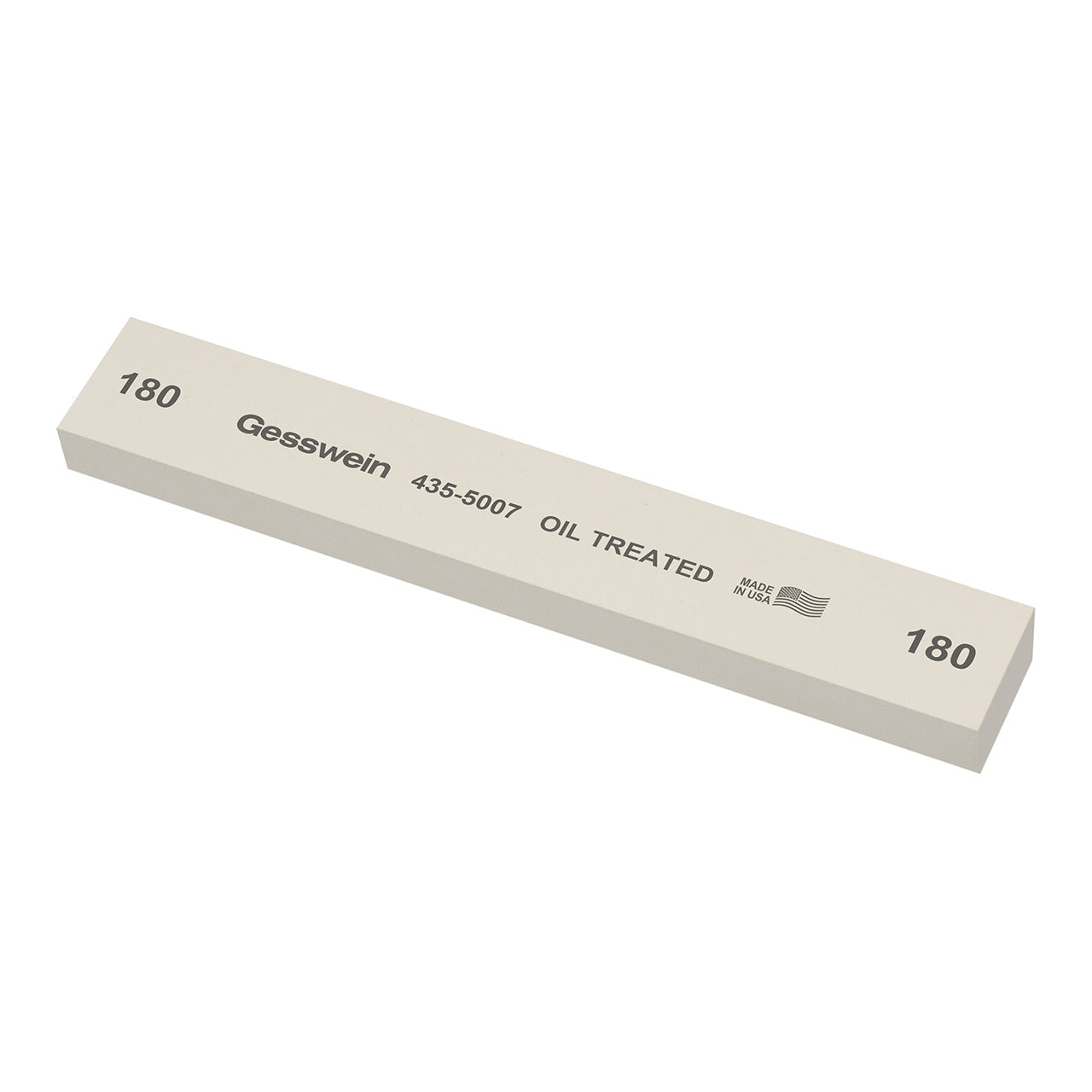 Gesswein® Oil-Treated Stones - 1" x 1/2" x 6", 180 Grit (Pkg. of 6)