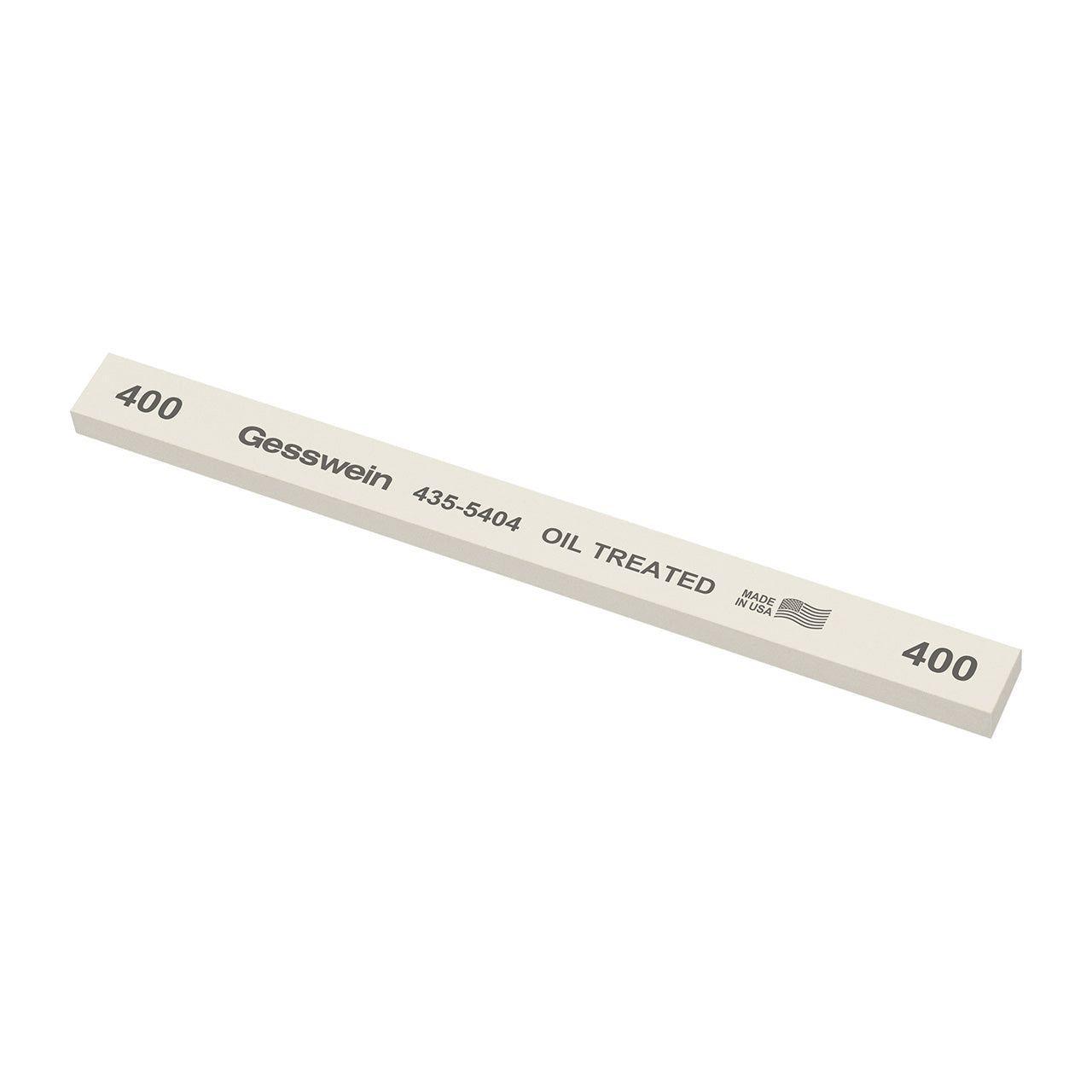 Gesswein® Oil-Treated Stones - 1/2" x 1/4" x 6", 400 Grit (Pkg. of 12)