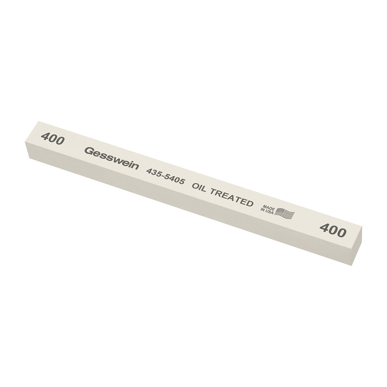 Gesswein® Oil-Treated Stones - 1/2" x 1/2" x 6", 400 Grit (Pkg. of 6)