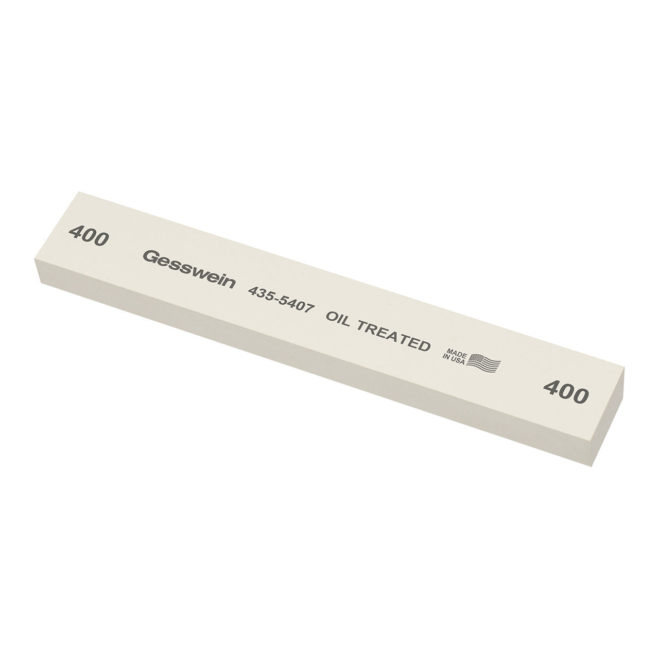 Gesswein® Oil-Treated Stones - 1" x 1/2" x 6", 400 Grit (Pkg. of 6)