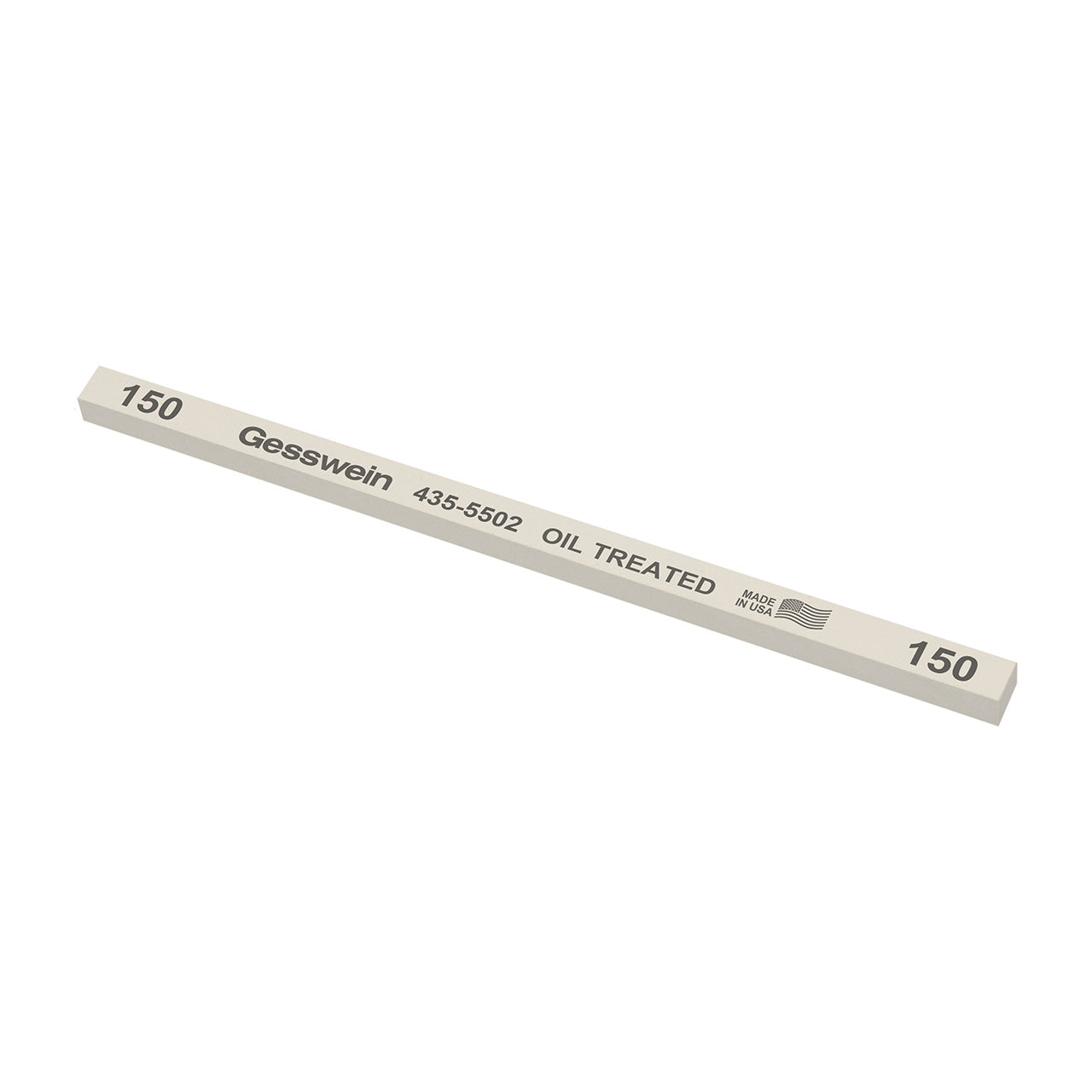 Gesswein® Oil-Treated Stones - 1/4" x 1/4" x 6", 150 Grit (Pkg. of 12)