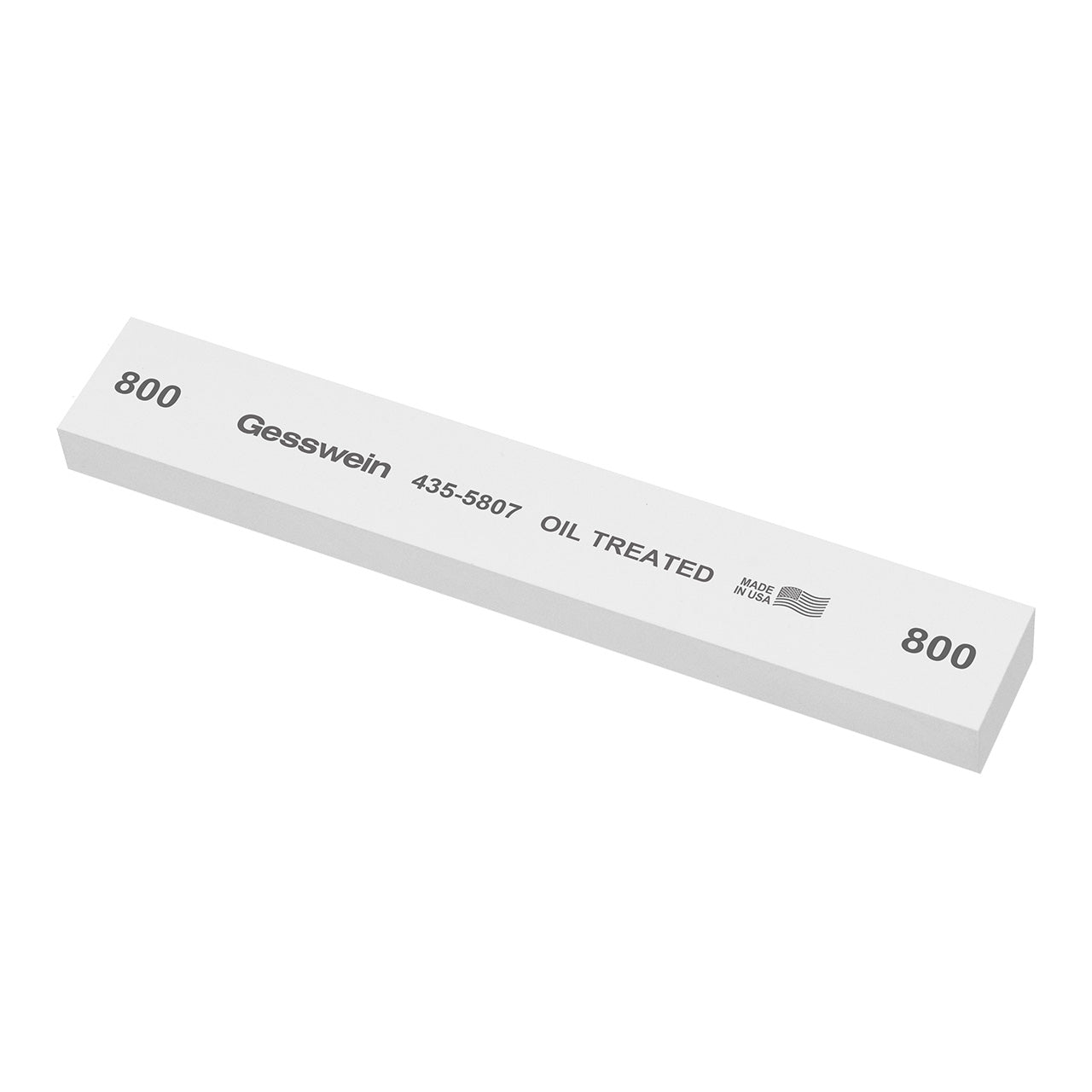 Gesswein® Oil-Treated Stones - 1" x 1/2" x 6", 800 Grit (Pkg. of 6)