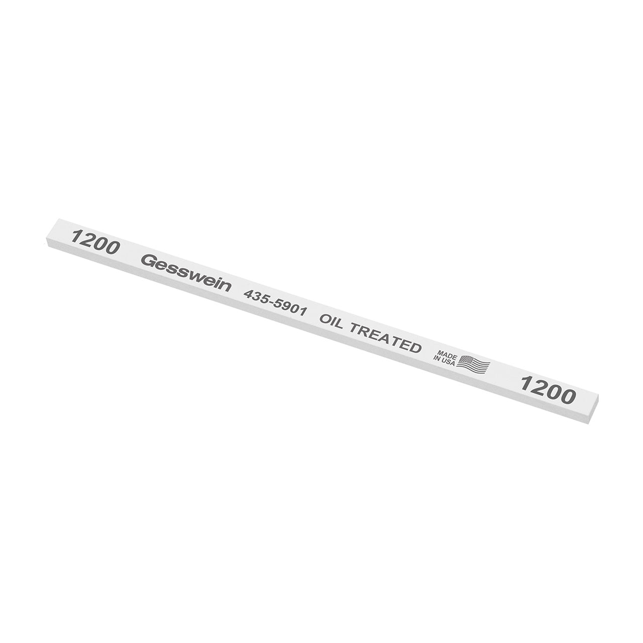 Gesswein® Oil-Treated Stones - 1/4" x 1/8" x 6", 1200 Grit (Pkg. of 12)