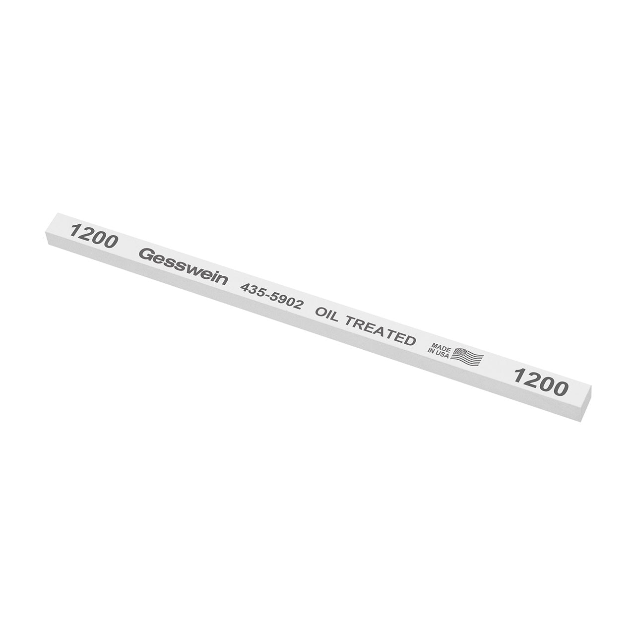 Gesswein® Oil-Treated Stones - 1/4" x 1/4" x 6", 1200 Grit (Pkg. of 12)