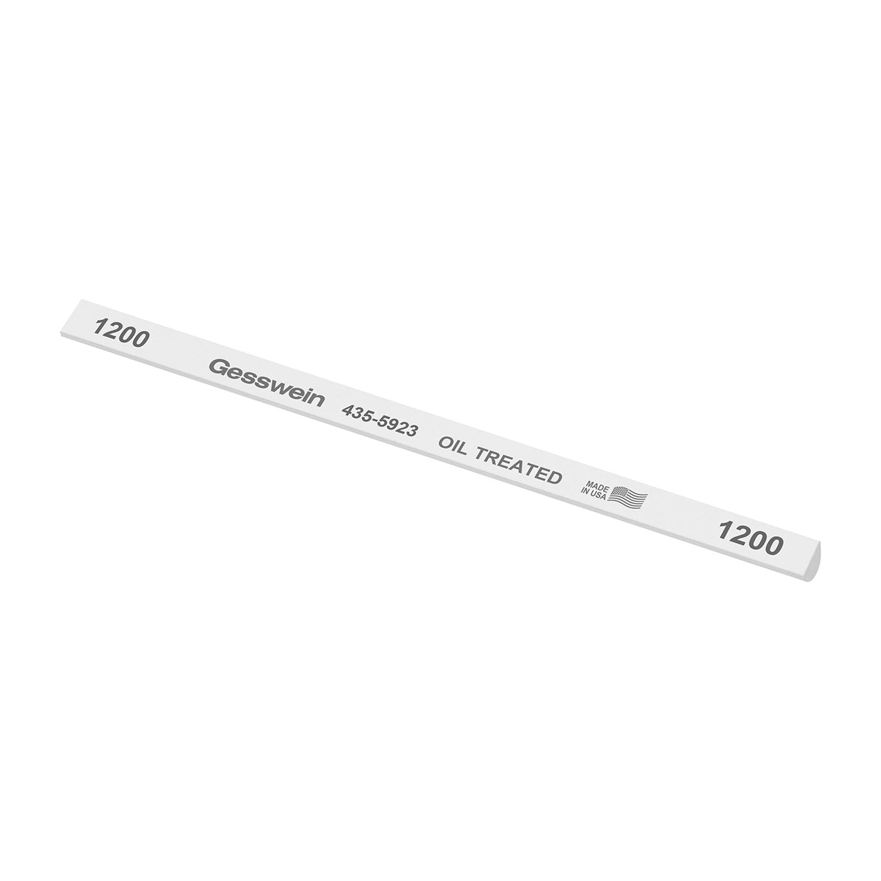 Gesswein® Oil-Treated Stones - 1/4" x 6" Hybrid, 1200 Grit (Pkg. of 12)